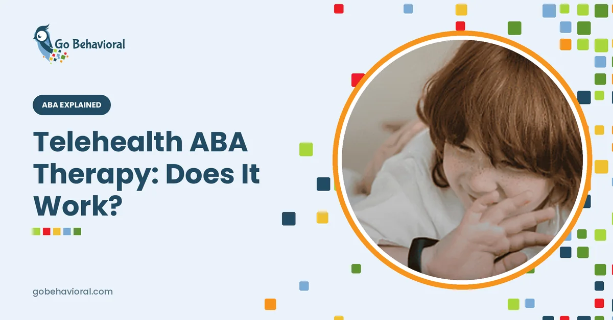 Home telehealth aba therapy does it work